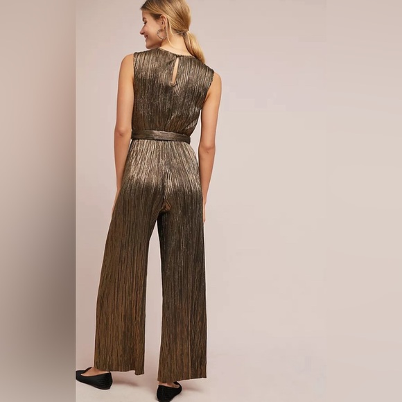 Anthropologie by Vanessa Virginia Pont Neuf Jumpsuit, Size M - Picture 4 of 16